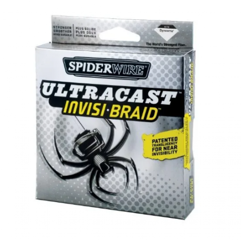 Spiderwire Linea Multifilamento "Ultra Cast Invisi-Braid" 65 lb 125 yds