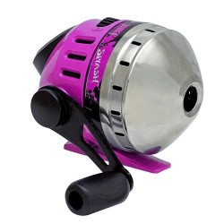 Zebco Splash Pink Spincast Reel, 3.4:1