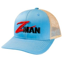 Z-Man Structured Trucker Blue-Khaki Hat