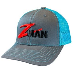 Z-Man Structured Trucker Charcoal-Blue Hat